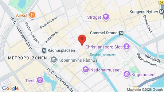 Erhvervslokaler til leje i København K - Foto fra Google Street View