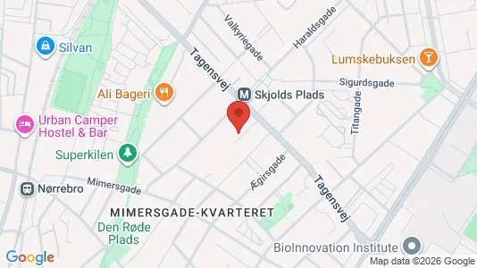 Erhvervslokaler til leje i Nørrebro - Foto fra Google Street View