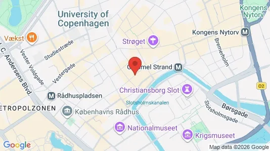 Erhvervslokaler til leje i København K - kort over placeringen