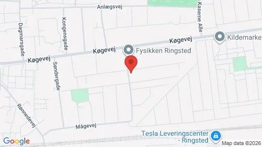 Erhvervslokaler til leje i Ringsted - Foto fra Google Street View