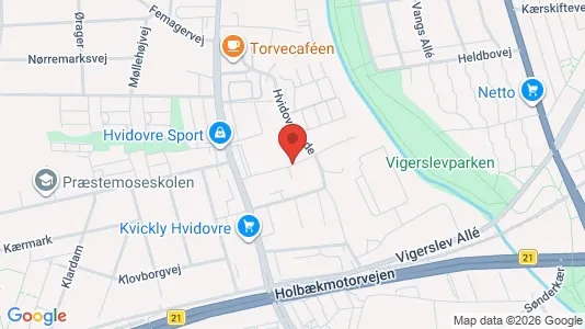 Erhvervslokaler til leje i Hvidovre - Foto fra Google Street View