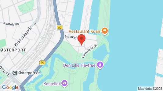 Erhvervslokaler til leje i Østerbro - Foto fra Google Street View