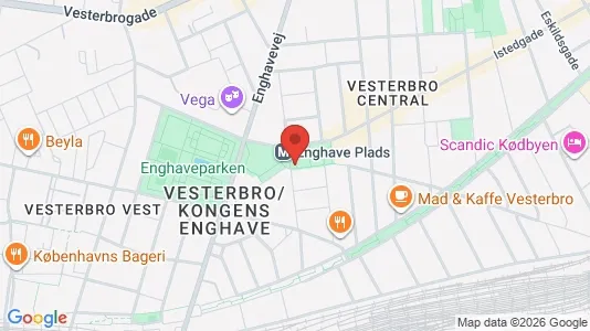 Erhvervslokaler til leje i Vesterbro - Foto fra Google Street View