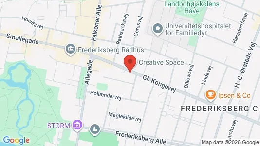 Erhvervslokaler til leje i Frederiksberg C - Foto fra Google Street View