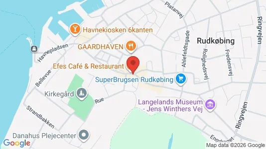 Erhvervslokaler til leje i Rudkøbing - Foto fra Google Street View