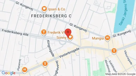 Erhvervslokaler til leje i Frederiksberg C - Foto fra Google Street View