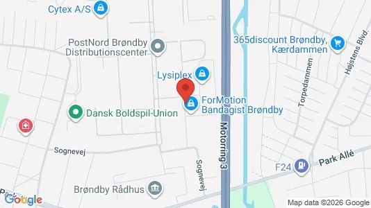 Erhvervslokaler til leje i Brøndby - Foto fra Google Street View