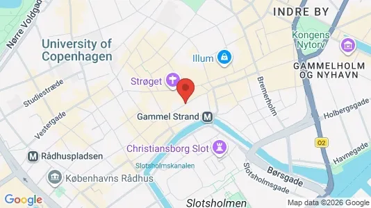 Erhvervslokaler til leje i København K - Foto fra Google Street View