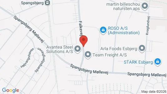 Erhvervslokaler til leje i Esbjerg Ø - Foto fra Google Street View