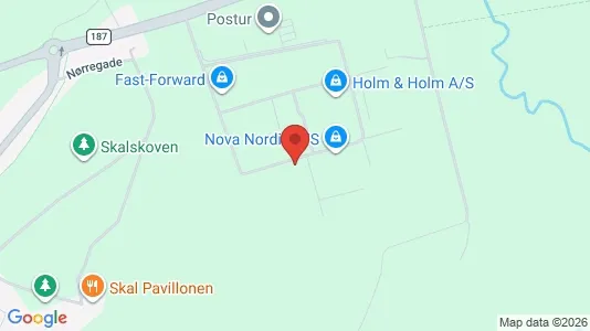 Erhvervslokaler til leje i Nibe - Foto fra Google Street View