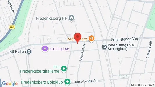 Erhvervslokaler til leje i Frederiksberg - Foto fra Google Street View