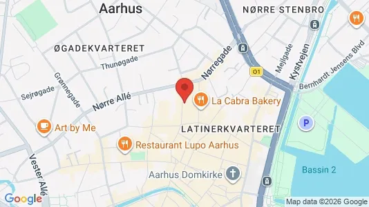 Erhvervslokaler til leje i Århus C - Foto fra Google Street View