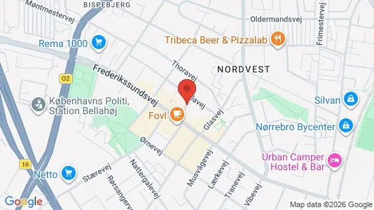 Erhvervslokaler til leje i København NV - Foto fra Google Street View