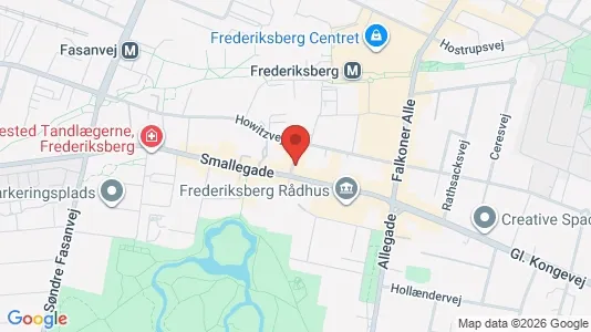 Erhvervslokaler til leje i Frederiksberg - Foto fra Google Street View