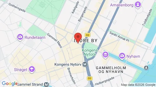 Erhvervslokaler til leje i København K - Foto fra Google Street View