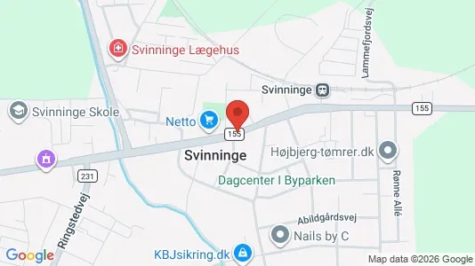 Erhvervslokaler til leje i Svinninge - Foto fra Google Street View