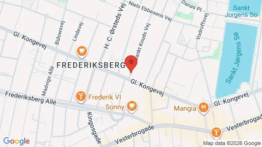 Erhvervslokaler til leje i Frederiksberg C - Foto fra Google Street View