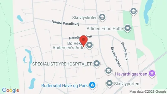 Erhvervslokaler til leje i Holte - Foto fra Google Street View