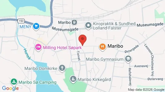 Erhvervslokaler til leje i Maribo - Foto fra Google Street View
