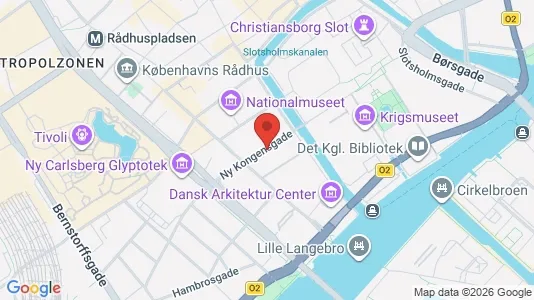 Erhvervslokaler til leje i København K - Foto fra Google Street View