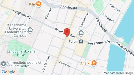 Erhvervslokaler til leje i Frederiksberg C - Foto fra Google Street View
