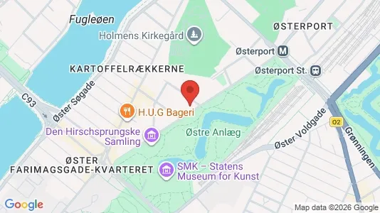 Erhvervslokaler til leje i Østerbro - Foto fra Google Street View