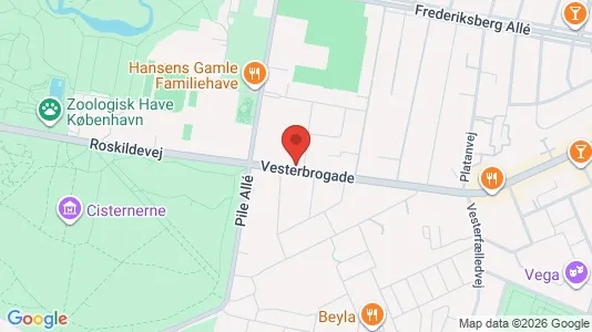 Erhvervslokaler til leje i Frederiksberg C - Foto fra Google Street View