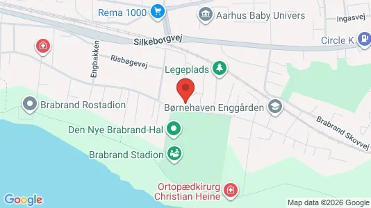 Erhvervslokaler til leje i Brabrand - Foto fra Google Street View