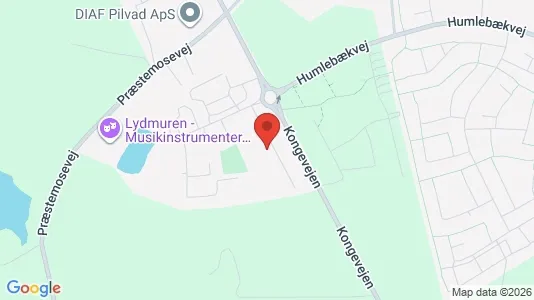 Erhvervslokaler til leje i Fredensborg - kort over placeringen