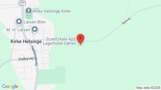 Erhvervslokaler til leje i Gørlev - Foto fra Google Street View