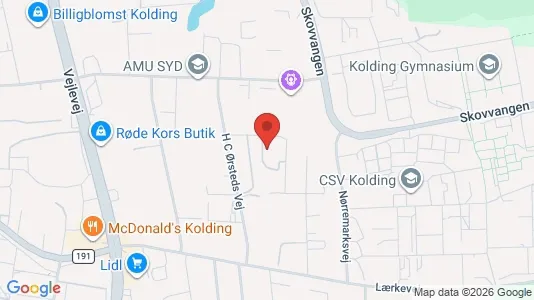 Erhvervslokaler til leje i Kolding - Foto fra Google Street View