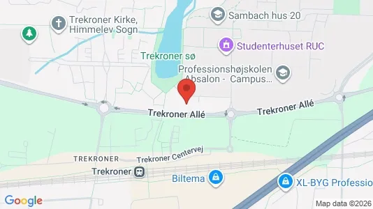 Erhvervslokaler til leje i Roskilde - Foto fra Google Street View