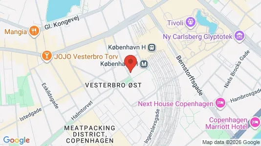 Erhvervslokaler til leje i Vesterbro - Foto fra Google Street View