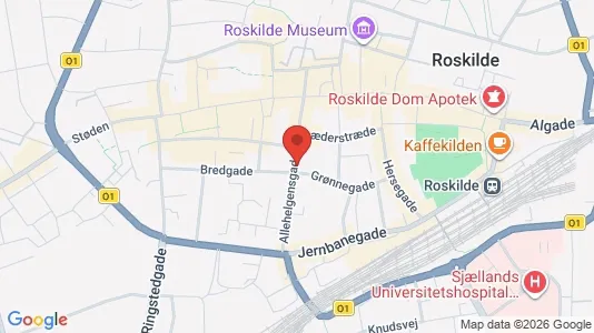 Erhvervslokaler til leje i Roskilde - Foto fra Google Street View