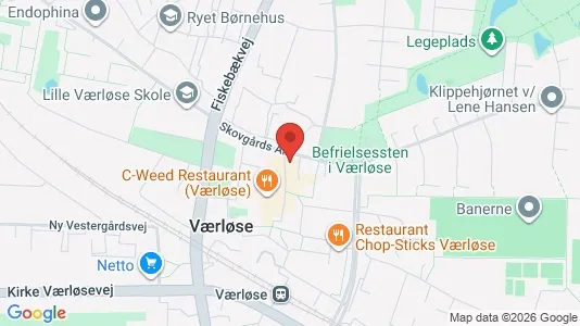 Erhvervslokaler til leje i Værløse - Foto fra Google Street View
