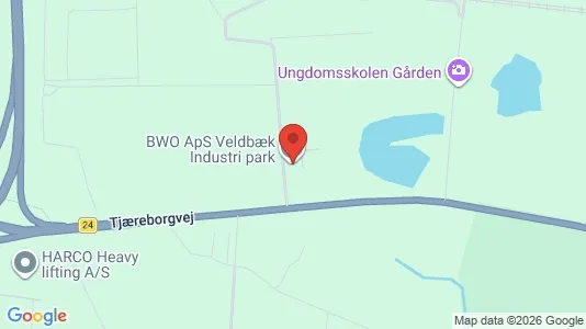 Erhvervslokaler til leje i Esbjerg Ø - kort over placeringen