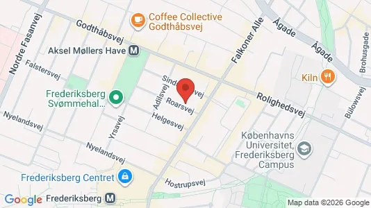Erhvervslokaler til leje i Frederiksberg - Foto fra Google Street View