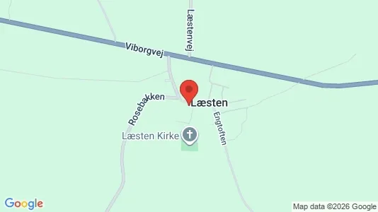 Erhvervslokaler til leje i Randers NV - kort over placeringen