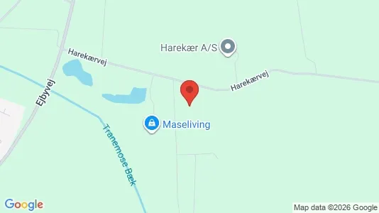Erhvervslokaler til leje i Køge - kort over placeringen
