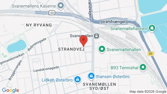 Erhvervslokaler til leje i Østerbro - Foto fra Google Street View