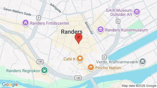 Erhvervslokaler til leje i Randers C - Foto fra Google Street View