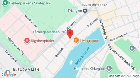 Erhvervslokaler til leje i Østerbro - Foto fra Google Street View