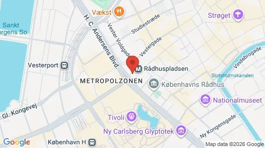 Erhvervslokaler til leje i Vesterbro - Foto fra Google Street View