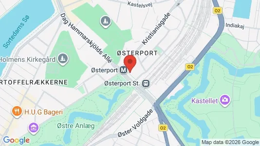 Erhvervslokaler til leje i Østerbro - Foto fra Google Street View