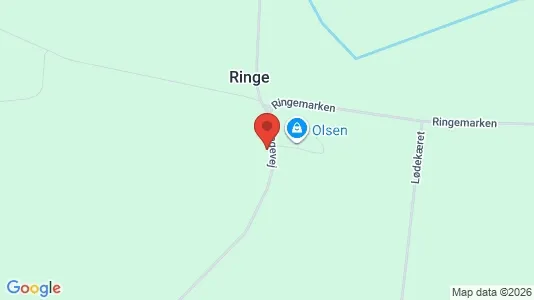 Erhvervslokaler til leje i Otterup - kort over placeringen