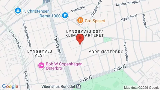 Erhvervslokaler til leje i Østerbro - Foto fra Google Street View