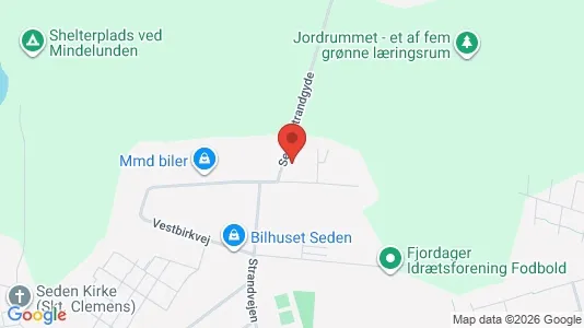 Erhvervslokaler til leje i Odense NØ - kort over placeringen