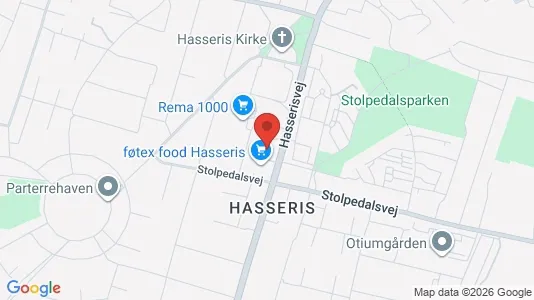 Erhvervslokaler til leje i Aalborg Centrum - kort over placeringen