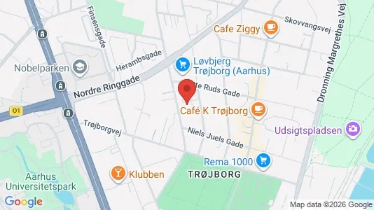 Erhvervslokaler til leje i Århus N - Foto fra Google Street View