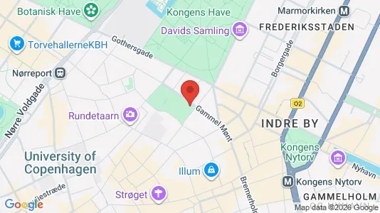 Erhvervslokaler til leje i København K - kort over placeringen
